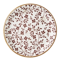 Steelite Performance Flora Coupe Plates Brown 255mm (12 Pack)