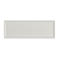 Steelite Rene Ozorio White Album Rectangular Trays 284x102.5mm (12 Pack)