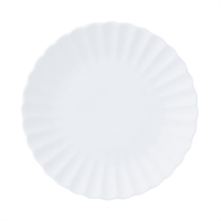 William Edwards Coupe Whites Fluted Coupe Plates 215mm (12 Pack)