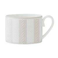 William Edwards Bakewell Tea Can Cups Taupe 200ml (12 Pack)