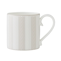 William Edwards Bakewell Coupe Mugs Taupe 350ml (12 Pack)