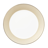 William Edwards Diamond Coupe Plates Gold 300mm (6 Pack)