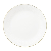 William Edwards Diamond Coupe Plates Raised White 300mm (6 Pack)