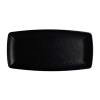 Steelite Cali Rectangle Plates Black 292x140mm (12 Pack)