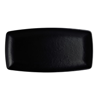 Steelite Cali Rectangle Plates Black 330x165mm (12 Pack)
