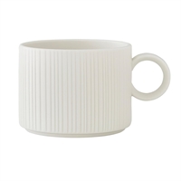 Steelite Concorde Can Cups Blanc 227.5ml (12 Pack)