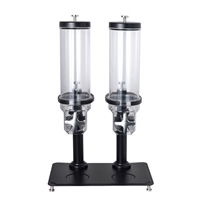 Steelite Creations Buffet Double Cereal Dispenser Black 3.5Ltr