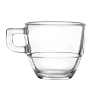 RCR Cristalleria Caffe Stackable Espresso Cups 80ml (12 Pack)