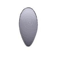 Steelite Scape Smoked Glasses Oval Platters 300mm (6 Pack)