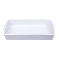 Olympia Whiteware Oblong Roasting Dishes 305 x 163mm (6 Pack)