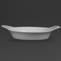 Plats ronds à oreilles blancs Olympia 220mm