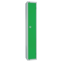 Elite Single Door 450mm Deep Lockers Green