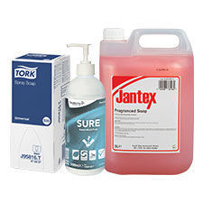 Hand Soaps and Sanitisers Category