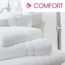 Nova White Cotton Towels Category