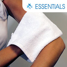 Towelling Spa Mitts Category