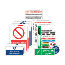 Kitchen Safety Signs Category