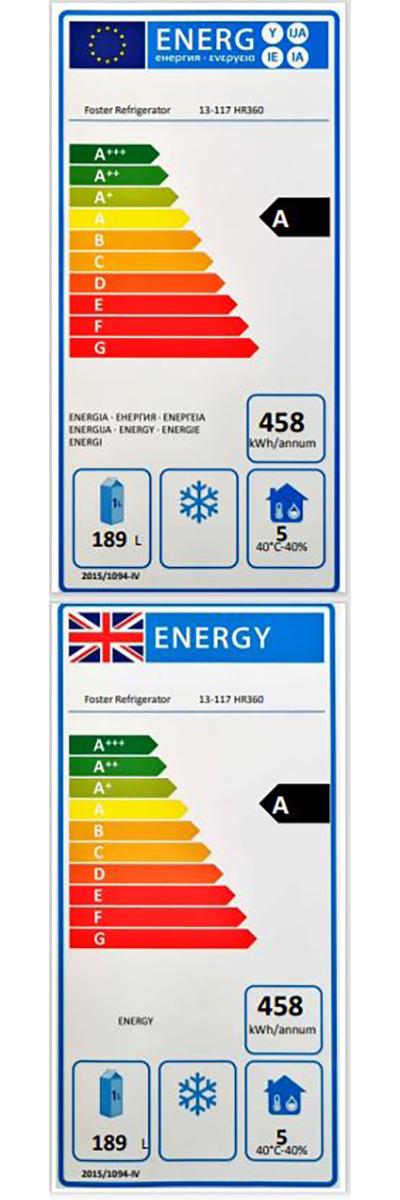 Energy Efficiency Label