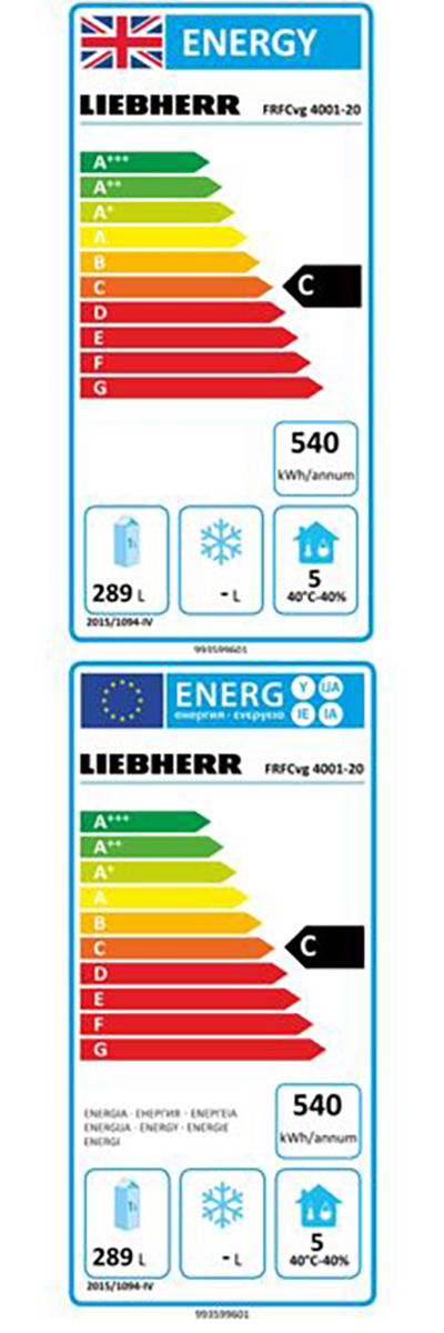 Energy Efficiency Label