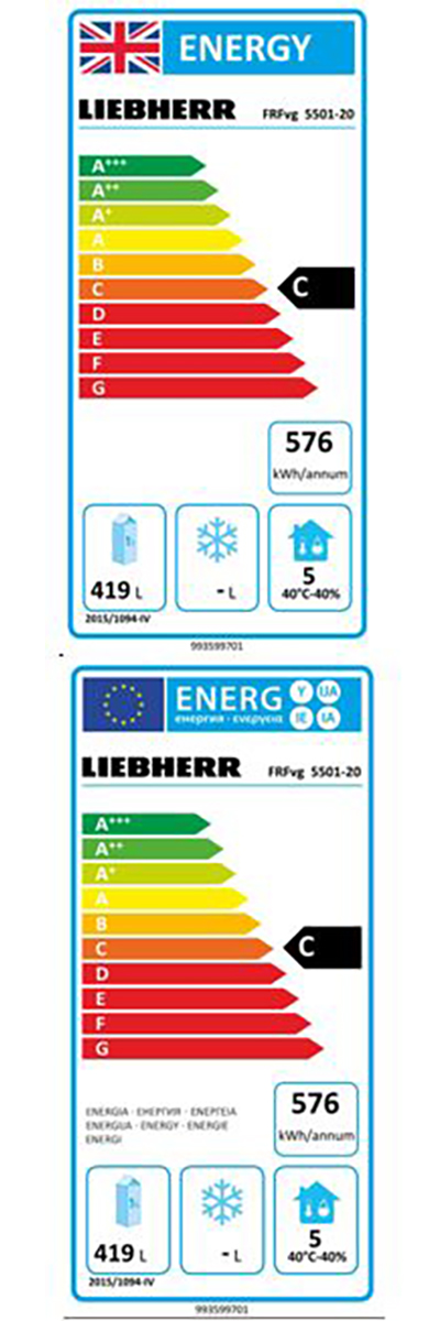 Energy Efficiency Label