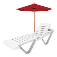 Parasols et chaises longues Produits par catégorie