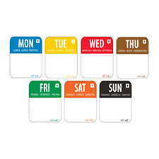 Day of the Week Labels Day of the Week Labels Category