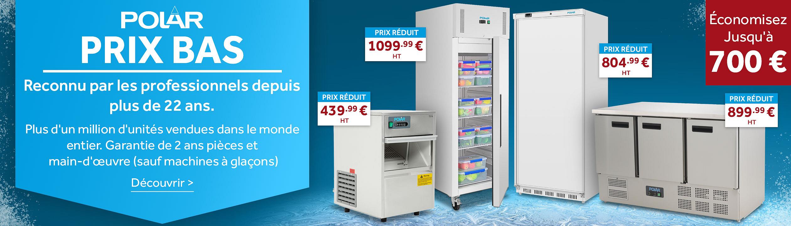 Polar Réfrigération - Prix bas Polar. Reconnu par les professionnels depuis plus de 22 ans. Découvrir >
