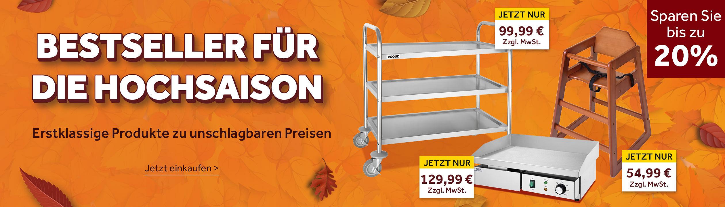 Bestseller für die Hochsaison. Erstklassige Produkte zu unschlagbaren Preisen. Sparen Sie bis zu 20%. Jetzt einkaufen >