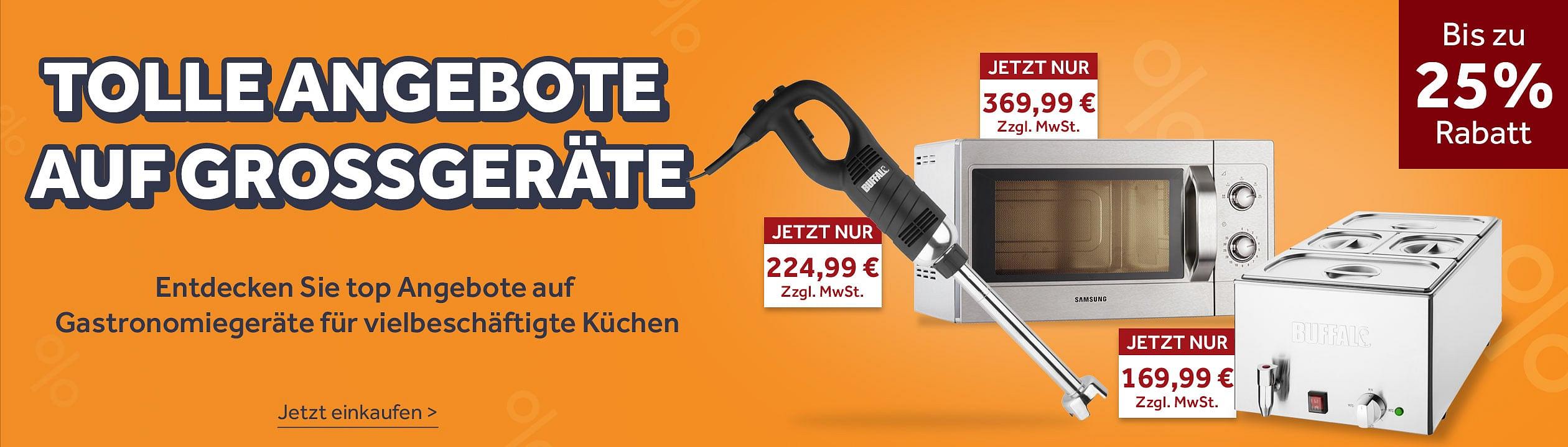 Tolle Angebote auf Großgeräte. Entdecken Sie top Angebote auf Gastronomiegeräte für vielbeschäftigte Küchen. Jetzt einkaufen >