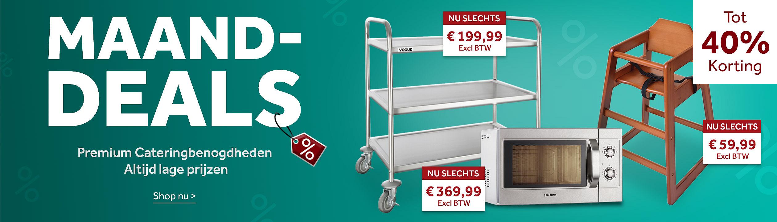 Maan-deals. Premium Cateringbenogdheden Elke dag lage prijzen - Bekijk voucher >
