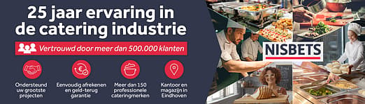 Carrouselminiatuur voor 25 jaar ervaring in de catering industrie