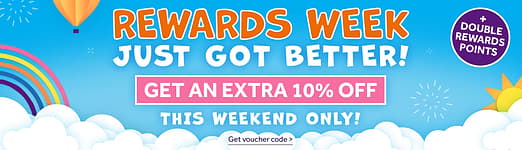 Carousel Thumbnail for Rewards Week - Get an extra 10% off