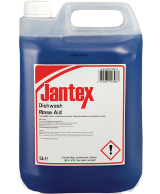 A Concentrate 5Ltr Bottle of CF977 Jantex Dishwasher Rinse Aid