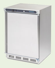 CD080 Polar Stainless Steel Under Counter Fridge 150Ltr