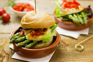Halloumi Burger