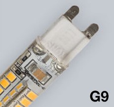 A G9 Base The G9 Base Of A Capsule Bulb
