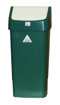 CC079 SYR Red Swing Bin 50 Litres