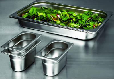 Various Stainless Steel Gastronorm Pans