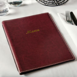 Olympia Menu Cover