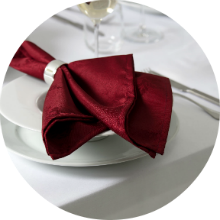 Red Mitre Napkin