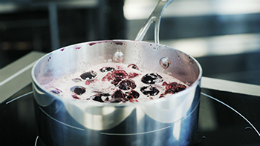 Cherry Compote in Scone recipe