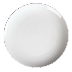 White Athena Dinner Plate
