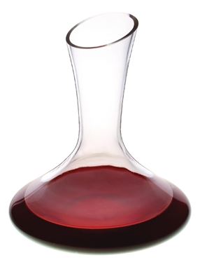 Wine Decanter with Red Wine