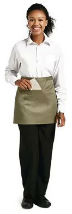 Chef Works Urban Portland Waist Apron Black B589