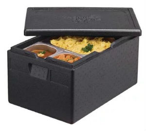 Food delivery in insulated box