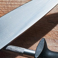 Affûtage et aiguisage des couteaux de cuisinier