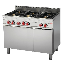 Gastro M gasfornuis met oven
