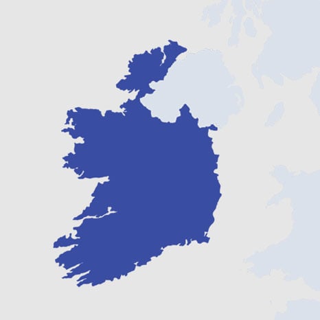 Ireland Delivery Map