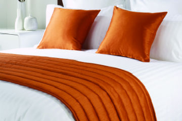 Mitre Comfort Amber Bed Runner
