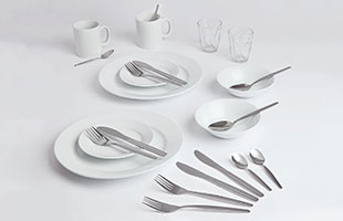Crockery & Cutlery Set
