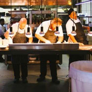 Why do restaurants have open kitchens?